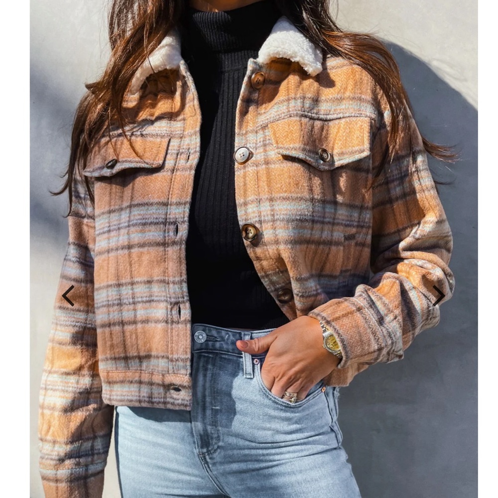 Stitch and Feather - Plaid Jacket